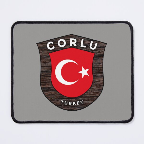 Item preview, Çorlu Turkey Emblem Flag designed and sold by World Designs.