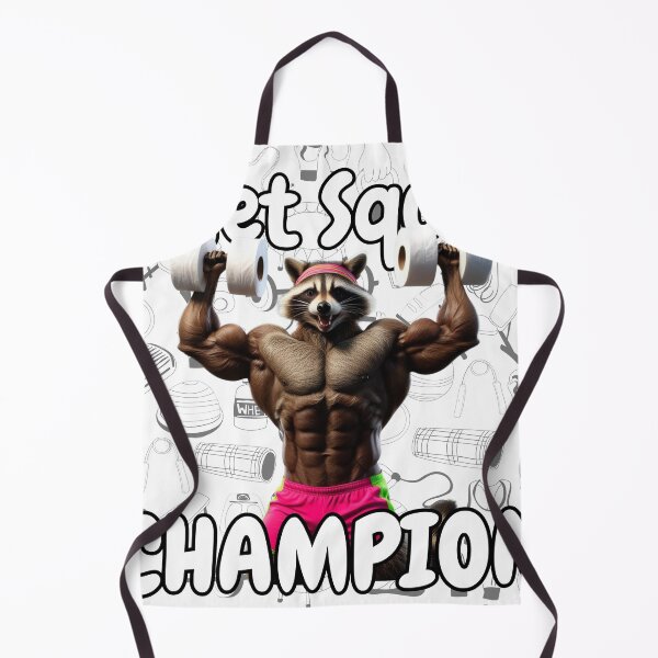 Item preview, Gym Raccoon Workout Design designed and sold by AdaMerch.