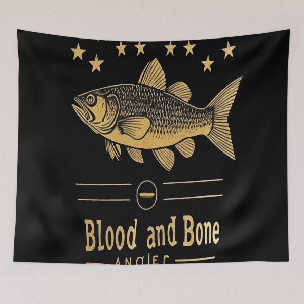 Item preview, Angler Blood and Bone vida de pesca ideal para pescadores. designed and sold by JanChryzostom.