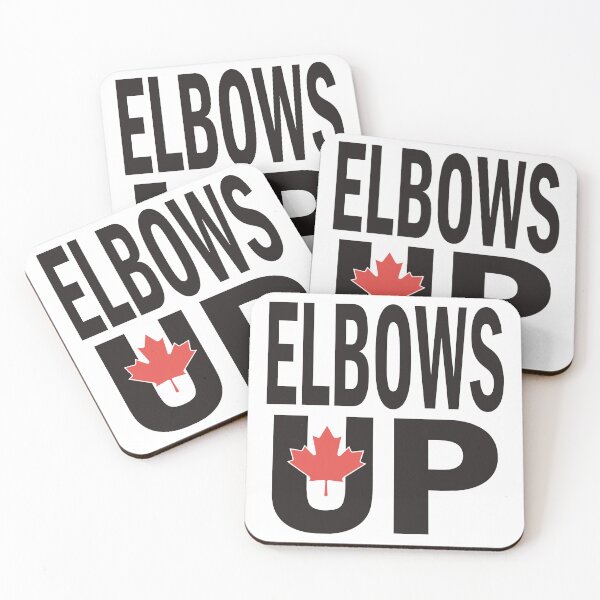 Item preview, Elbows Up Canada designed and sold by Angry Swan Designs.