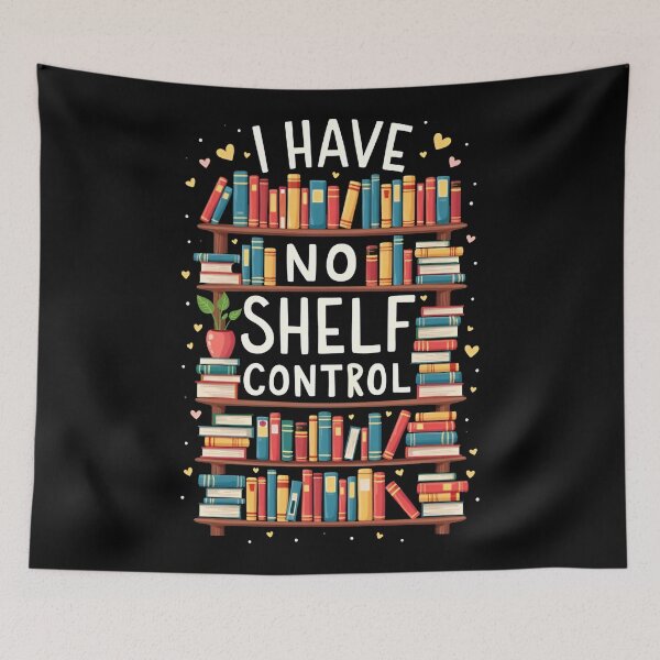 Item preview, I Have No Shelf Control Funny Library Reading Lovers  designed and sold by Blok45.