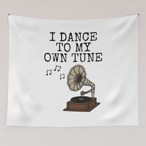 Item preview, Gramophone, I Dance To My Own Tune, Music Lover designed and sold by doodlerob.