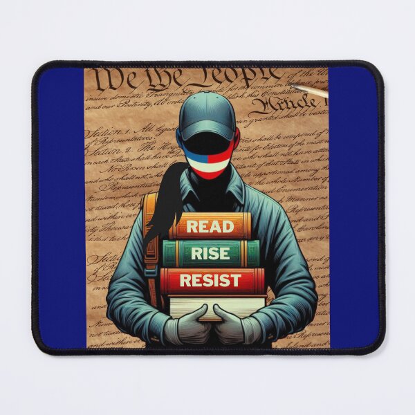 Item preview, Read Rise Resist We The People Are The Resistance designed and sold by LivingRoomZoo.