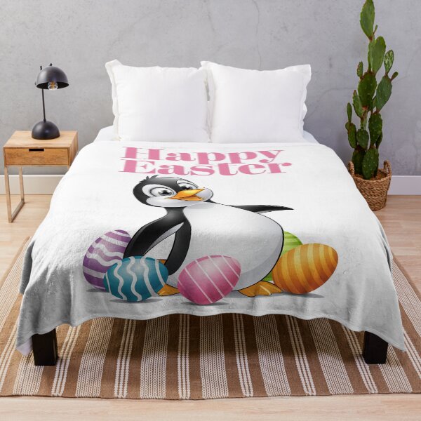 Item preview, Happy Easter Penguin designed and sold by Angry Swan Designs.