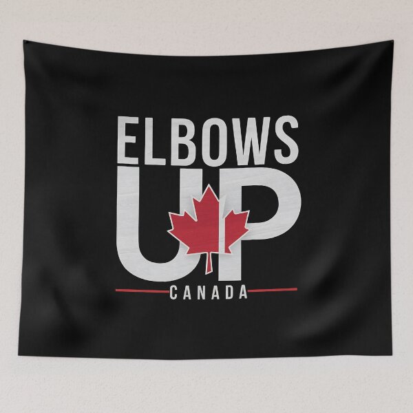 Item preview, Elbows Up Canada - This is the perfect gift for proud Canadians who value independence, fairness, and standing strong against divisive politics. designed and sold by ZyziowskyArt.