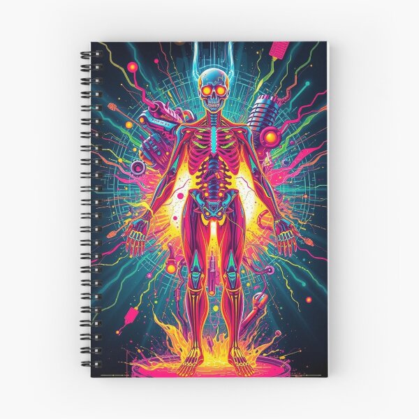 Item preview, Cyberpunk Mechanical Anatomy Futuristic Sci-Fi Art designed and sold by FancyZone.