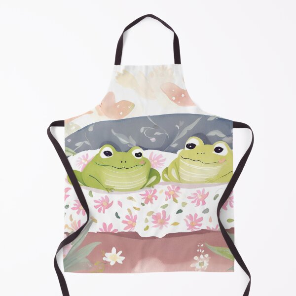 Item preview, Cute Watercolor Frogs - Sleeping Froggies - Froggie Sleepover designed and sold by FarmOfCuties.