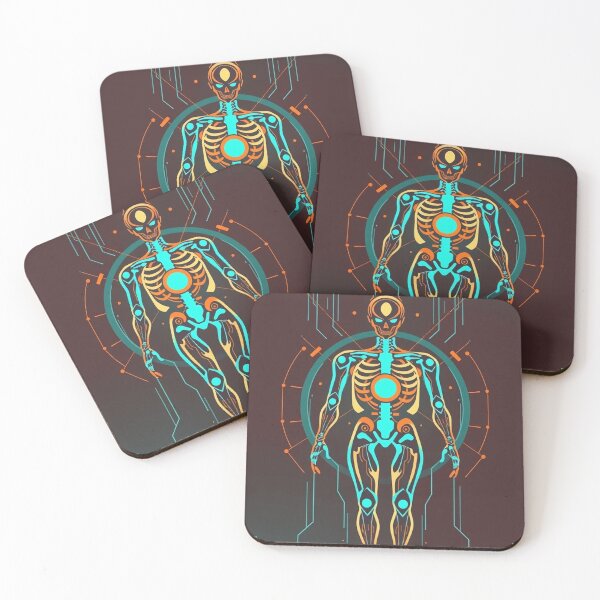 Item preview, Cyberpunk Mechanical Anatomy Futuristic Sci-Fi Art designed and sold by FancyZone.