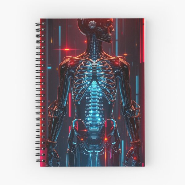 Item preview, Cyberpunk Mechanical Anatomy Futuristic Sci-Fi Art designed and sold by FancyZone.