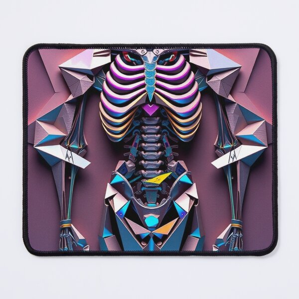 Item preview, Cyberpunk Mechanical Anatomy Futuristic Sci-Fi Art designed and sold by FancyZone.