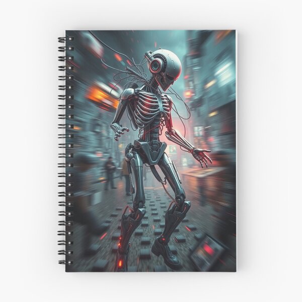 Item preview, Cyberpunk Mechanical Anatomy Futuristic Sci-Fi Art designed and sold by FancyZone.