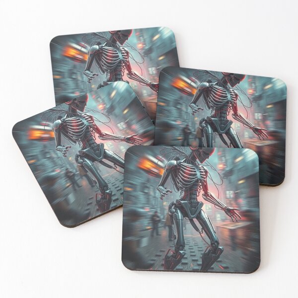 Item preview, Cyberpunk Mechanical Anatomy Futuristic Sci-Fi Art designed and sold by FancyZone.