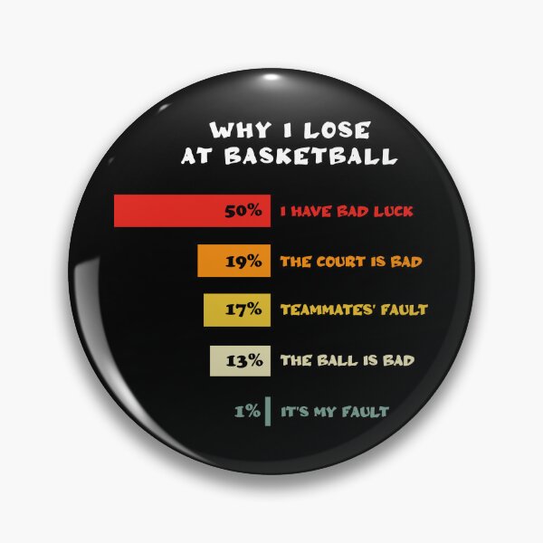 Item preview, Why I Lose At Basketball | Stats | ball | Balling | Not My Fault designed and sold by beDiceDesigns.