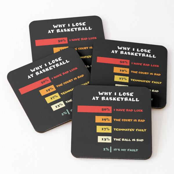 Item preview, Why I Lose At Basketball | Stats | ball | Balling | Not My Fault designed and sold by beDiceDesigns.
