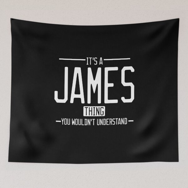 Item preview, It's a James thing funny last name family reunion personalized gift designed and sold by 9X FR.