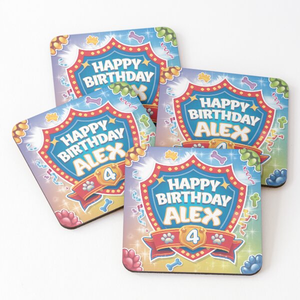 Item preview, Alex's 4th Birthday designed and sold by whatifsticks.