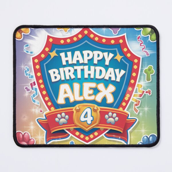 Item preview, Alex's 4th Birthday designed and sold by whatifsticks.