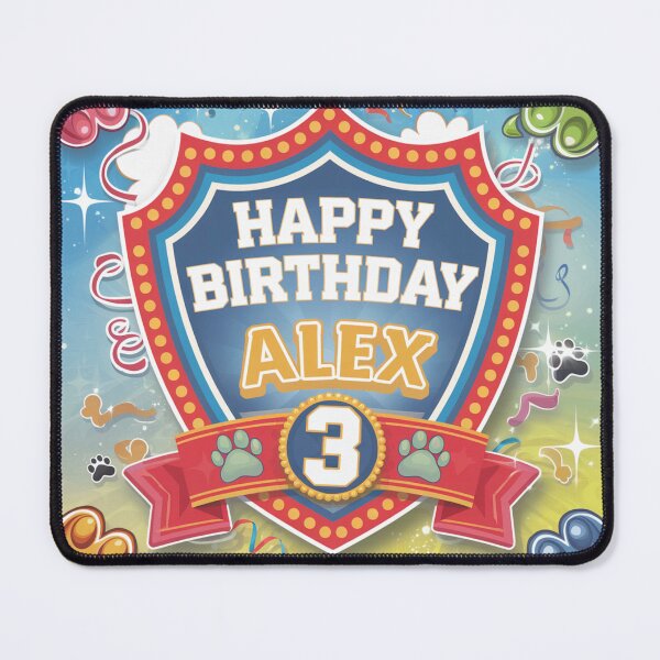 Item preview, Alex's 3rd Birthday designed and sold by whatifsticks.