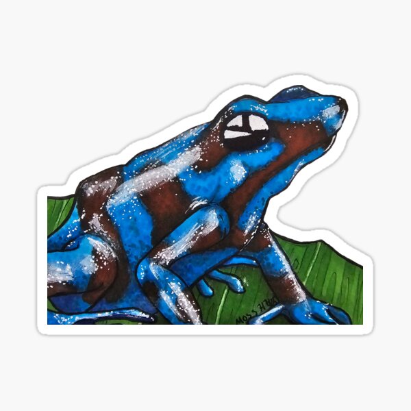 Aperçu de l'œuvre Grenouille venimeuse créée et vendue par MossyCreations.