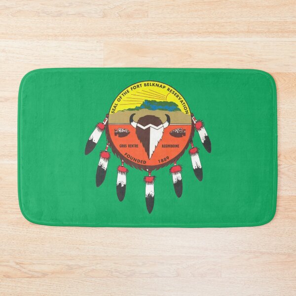 Item preview, Flag of the Fort Belknap Indian Community USA designed and sold by Beluga Cat.