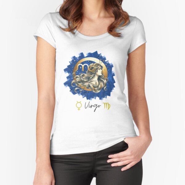 Virgo Zodiac Fitted Scoop T-Shirt