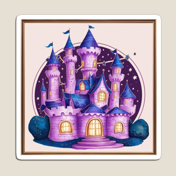 Item preview, fairy tale castle designed and sold by FairyTaleForest.