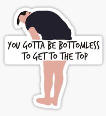 Julien Solomita - You gotta be bottomless to get to the top Sticker