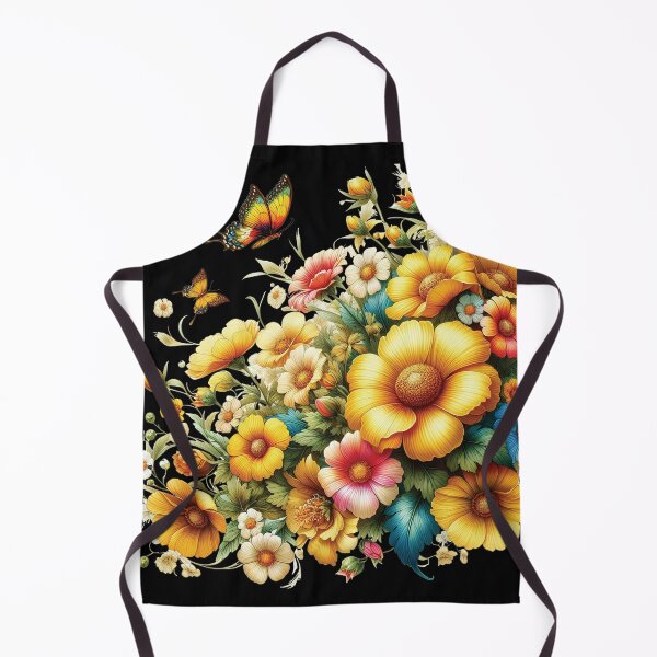 Item preview, Cosmos Flower Bloom And Butterflies D1 designed and sold by HappyHavenStu.