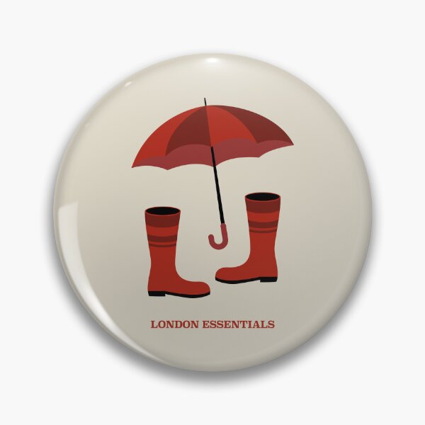 Item preview, London Essentials – Stylish Brolly and Wellies designed and sold by Drawings Project.