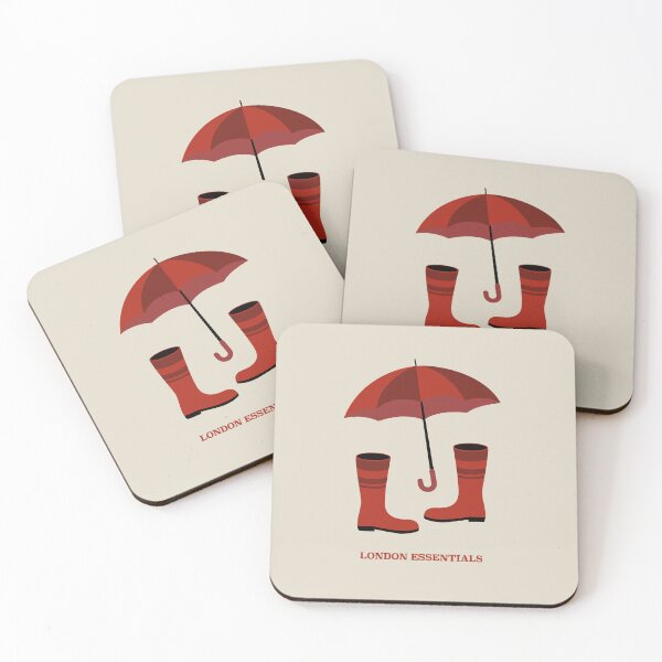 Item preview, London Essentials – Stylish Brolly and Wellies designed and sold by Drawings Project.