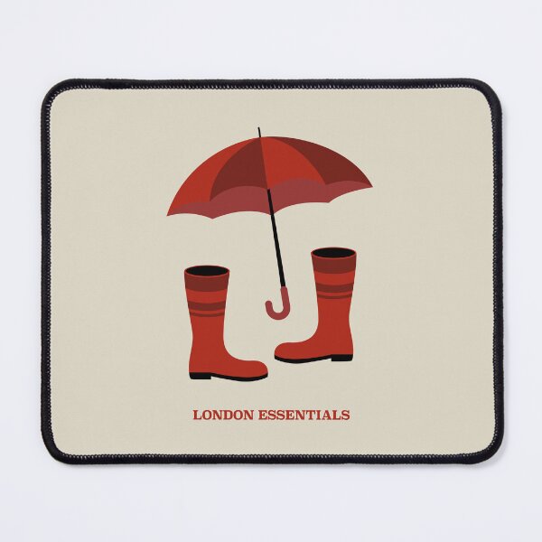 Item preview, London Essentials – Stylish Brolly and Wellies designed and sold by Drawings Project.