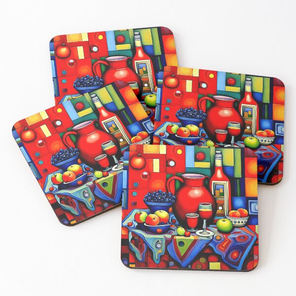 Item preview, Red Jug with Apples 2 designed and sold by George Hutton Hunter.