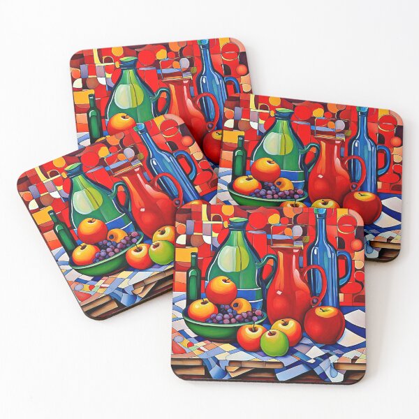 Item preview, Red Jug with Apples 3 designed and sold by George Hutton Hunter.