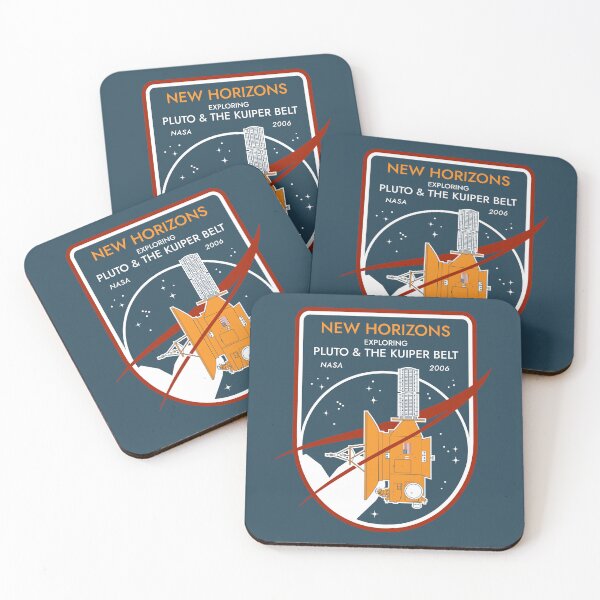 Item preview, New Horizons Space Probe (Exploring Pluto and the Kuiper Belt) NASA 2006 Commemorative Badge designed and sold by BGALAXY.