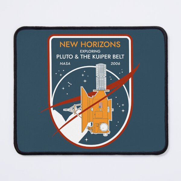Item preview, New Horizons Space Probe (Exploring Pluto and the Kuiper Belt) NASA 2006 Commemorative Badge designed and sold by BGALAXY.