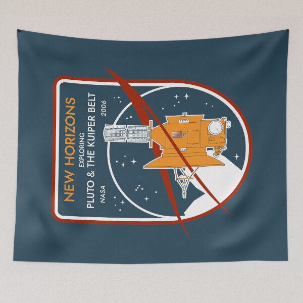Item preview, New Horizons Space Probe (Exploring Pluto and the Kuiper Belt) NASA 2006 Commemorative Badge designed and sold by BGALAXY.