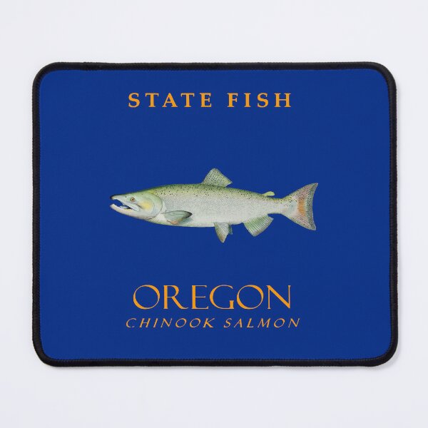 Item preview, Oregon Territory Fish The Chinook Salmon designed and sold by taiche.