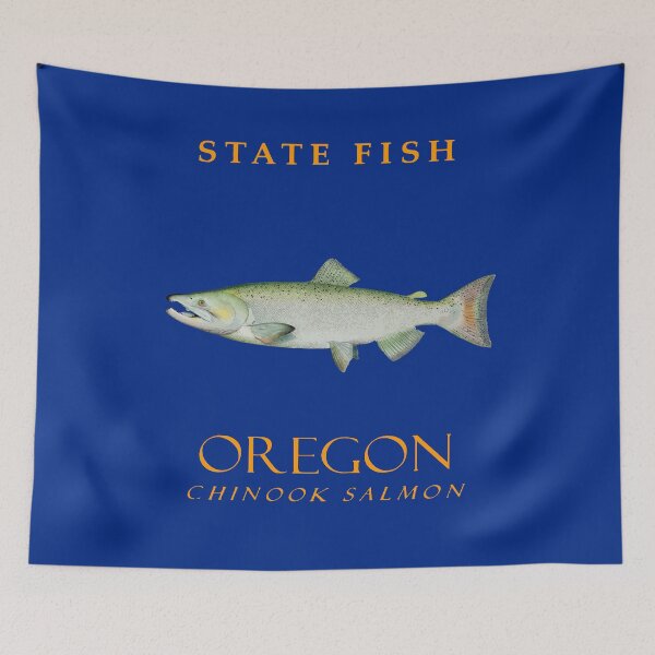 Item preview, Oregon Territory Fish The Chinook Salmon designed and sold by taiche.