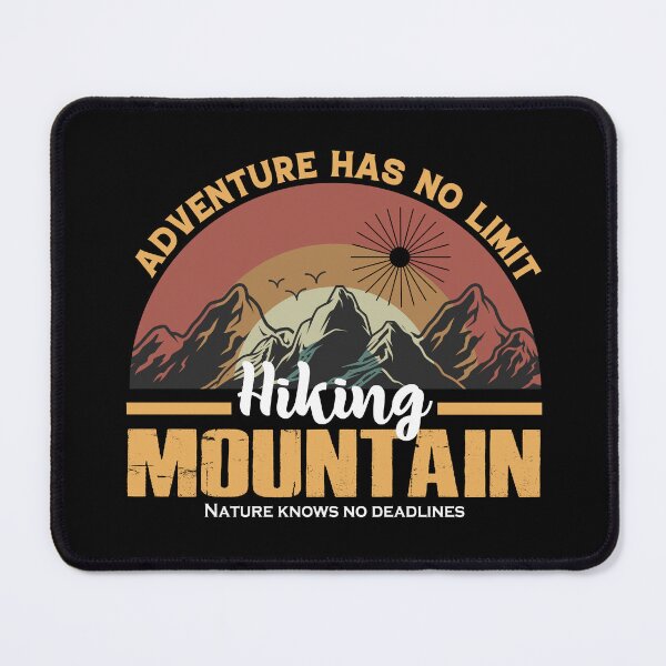 Item preview, Hiking Mountain Graphics Art  designed and sold by Doga.Store.