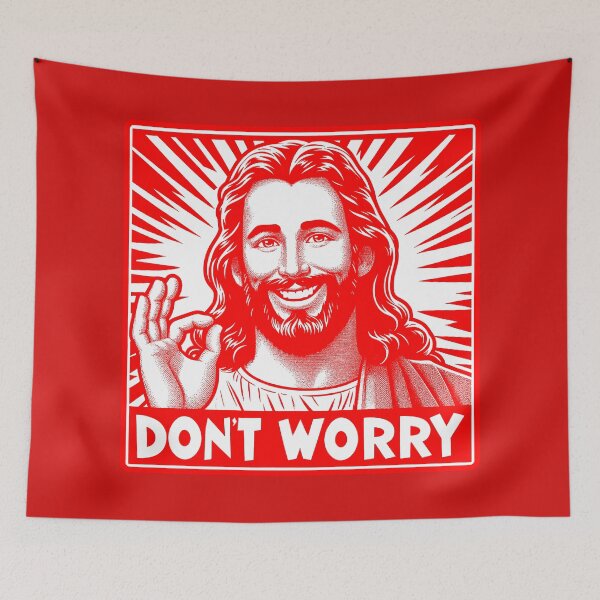 Item preview, Matthew 6:25 Do Not Worry About Your Life designed and sold by plushism.