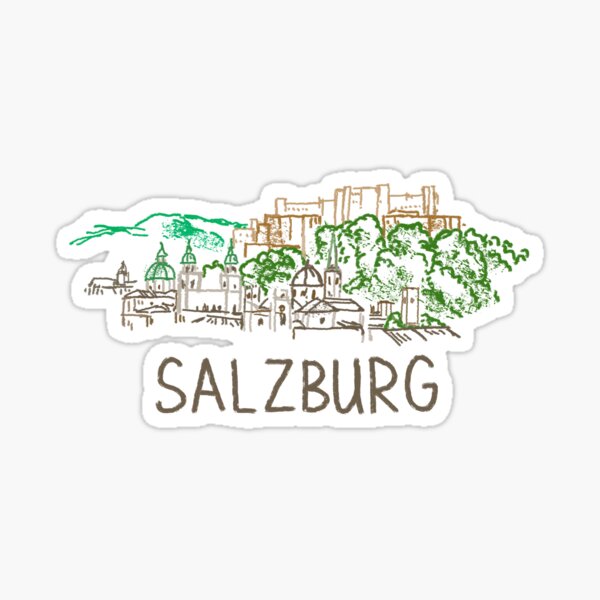 Item preview, Salzburg Austria Souvenir Gift for Tourists designed and sold by MichaeIRellov.
