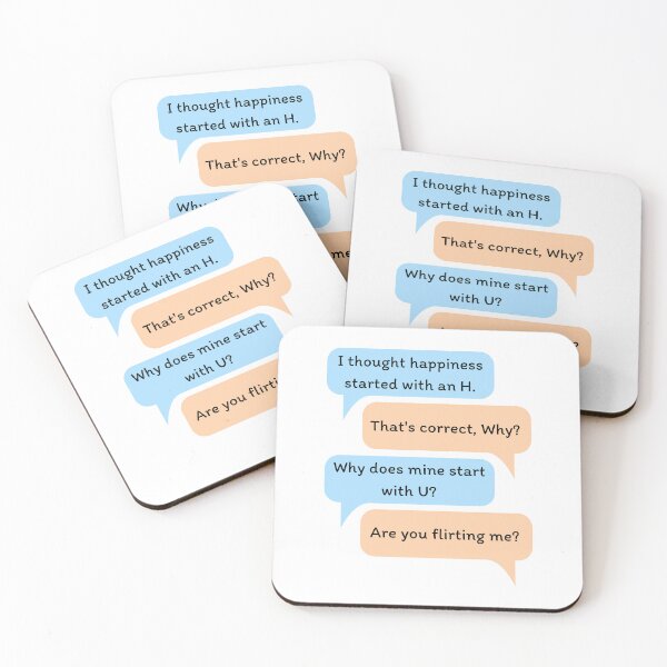 Item preview, Flirty Text Chat – Happiness started with U designed and sold by Butterfine.