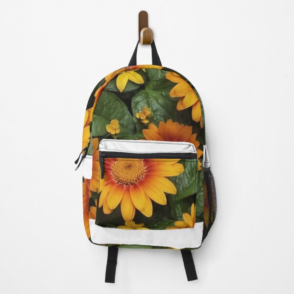 Item preview, Vibrant Orange Daisies and Yellow Accents designed and sold by vedadc.