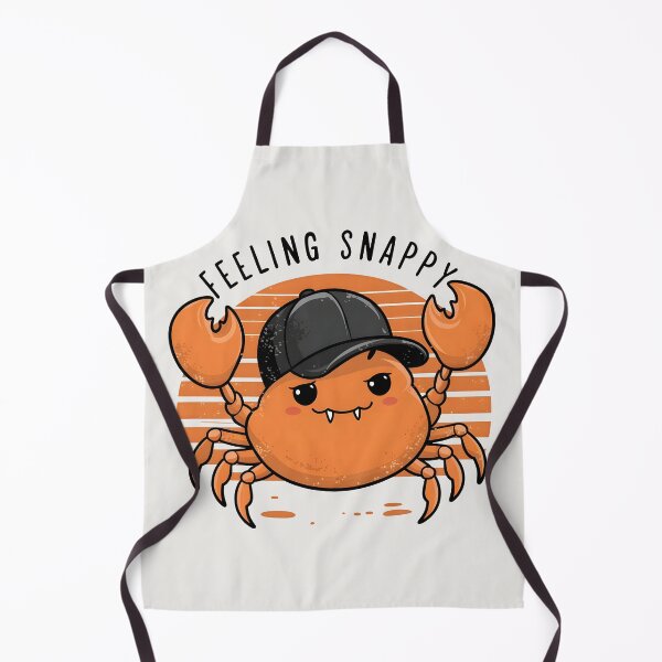 Item preview, Feeling Snappy – Funny Crab Pun Design designed and sold by Jollys-ArtShop.
