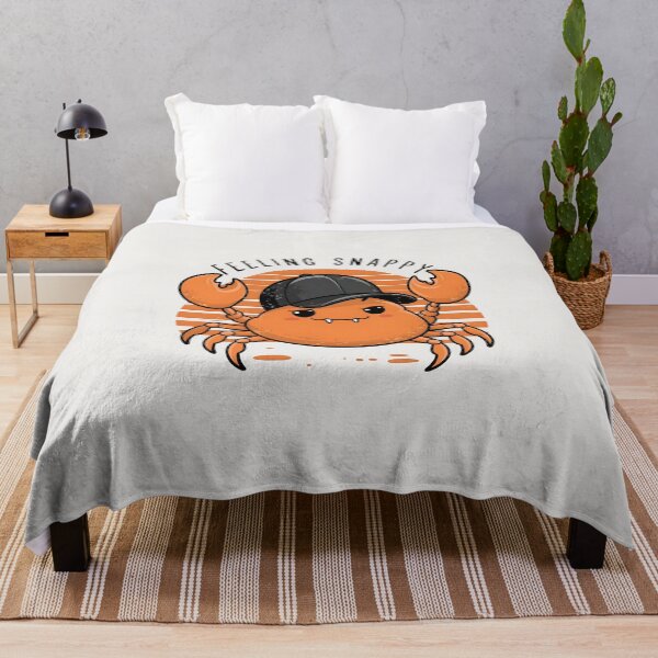Item preview, Feeling Snappy – Funny Crab Pun Design designed and sold by Jollys-ArtShop.