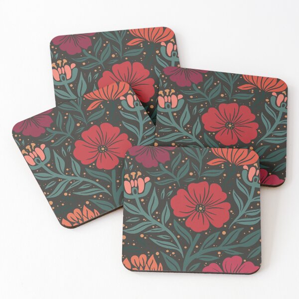 Item preview, Dark flower board designed and sold by sundayouthlines.