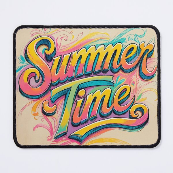 Item preview, Summertime Splash – Colorful Hand-Lettering designed and sold by Moss and Moon Studio.