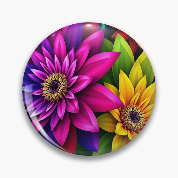 Item preview, Abstract flowers designed and sold by pakitro.
