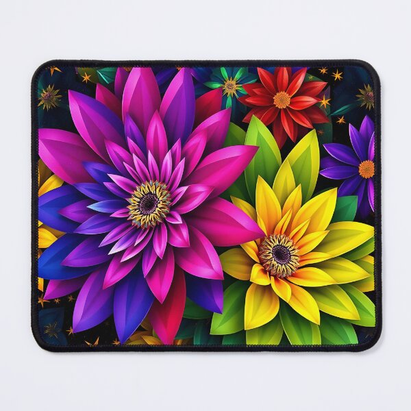 Item preview, Abstract flowers designed and sold by pakitro.