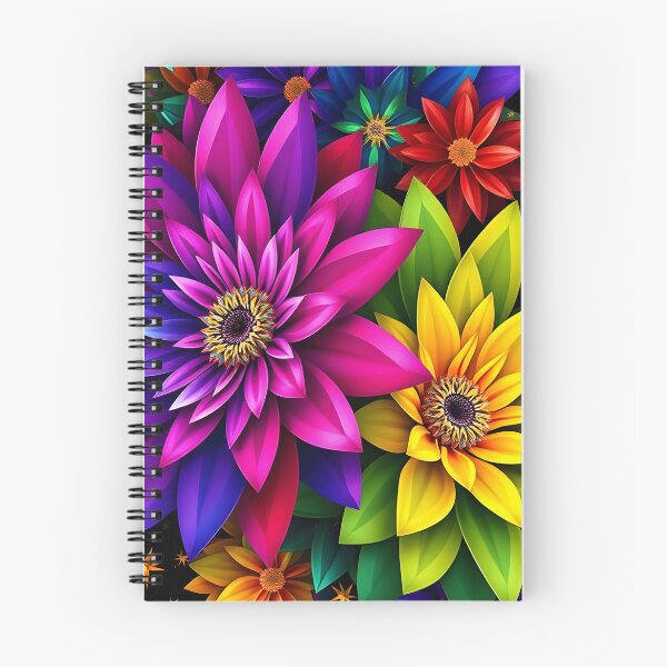 Item preview, Abstract flowers designed and sold by pakitro.
